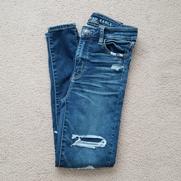 American Eagle Outfitters Denim - American Eagle Women's Distressed Jeans
